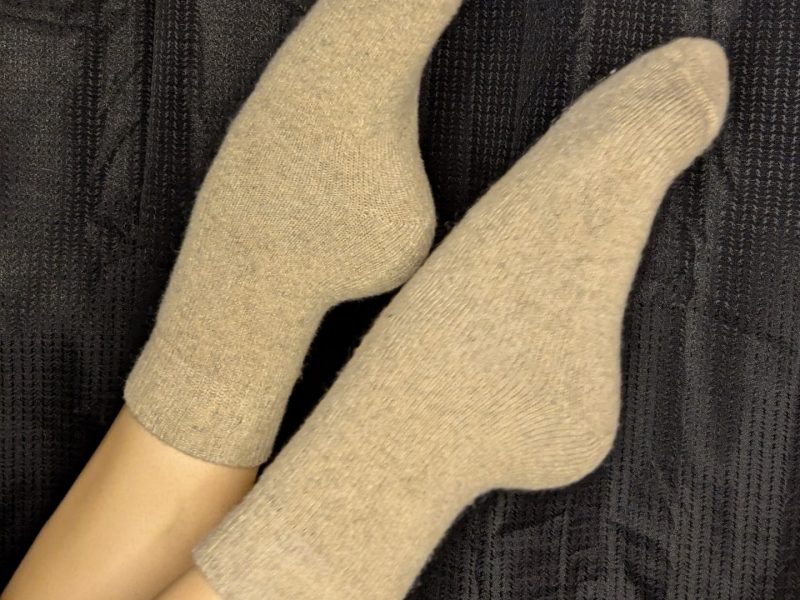 Мягкие кашемировые носки